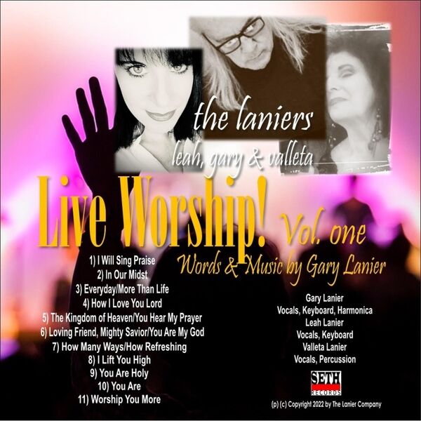 Cover art for The Laniers, Live Worship! Vol. One